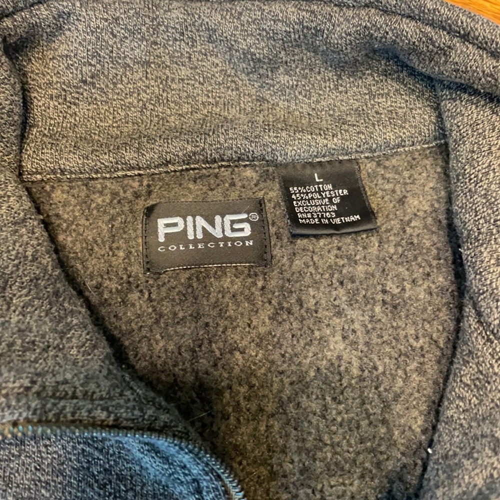 Ping 1/4 Zip Pull Over Fleece Dark Gray